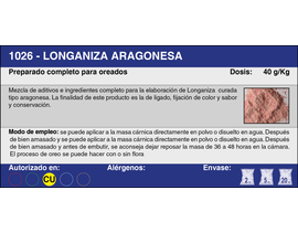 LONGANIZA ARAGONESA (5 Kg.)