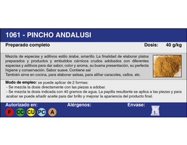 PINCHOS ANDALUSI (5 KG.)