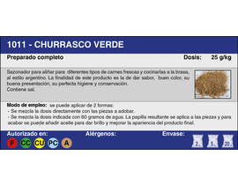 CHURRASCO VERDE (5 Kg.)