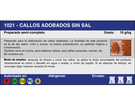 CALLOS ADOB S/SAL (5 Kg.)