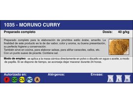 MORUNO CURRY (5 Kg.)