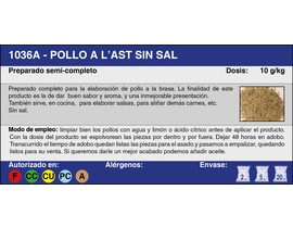 POLLO L.AST S/SAL (20 Kg.)