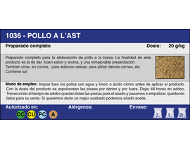 POLLO A L.AST (2 Kg.)