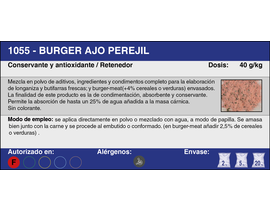 BURGER AJO/PEREJIL (5 Kg.)