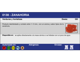 ZANAHORIA 1-3 mm (15 Kg.)