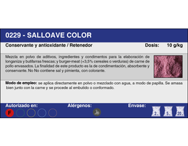 SALLOAVE COLOR (20 Kg.)