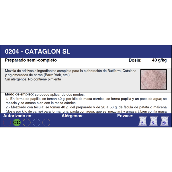 CATAGLON SL (5 KG.)