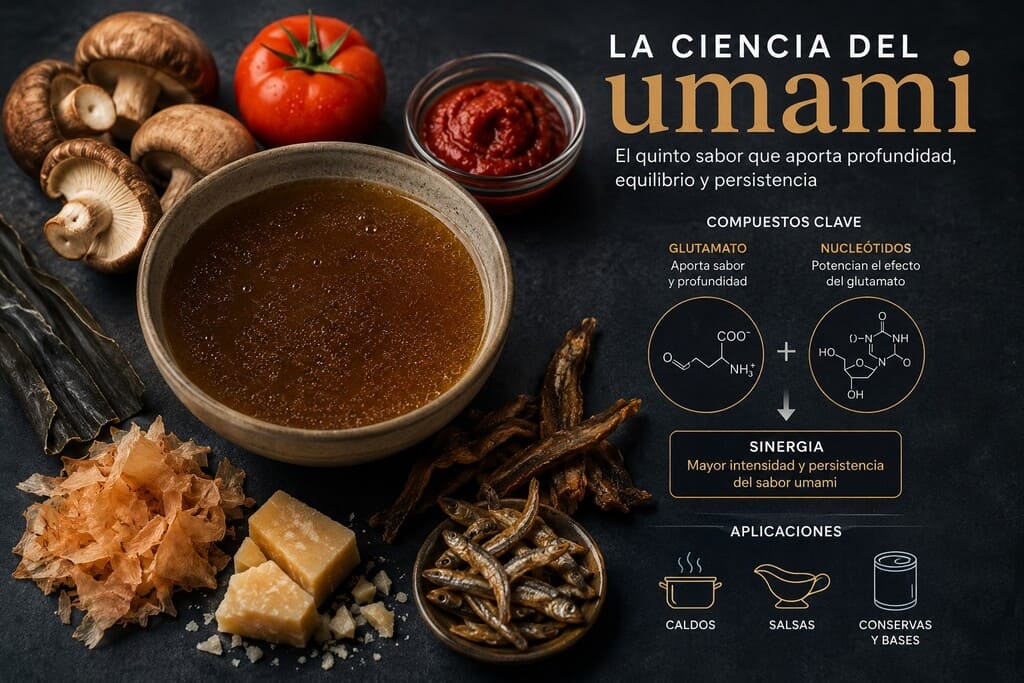 La Ciencia del 'Umami' en la formulación de caldos