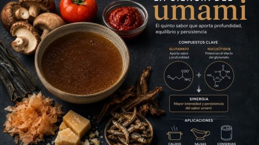La Ciencia del 'Umami' en la formulación de caldos